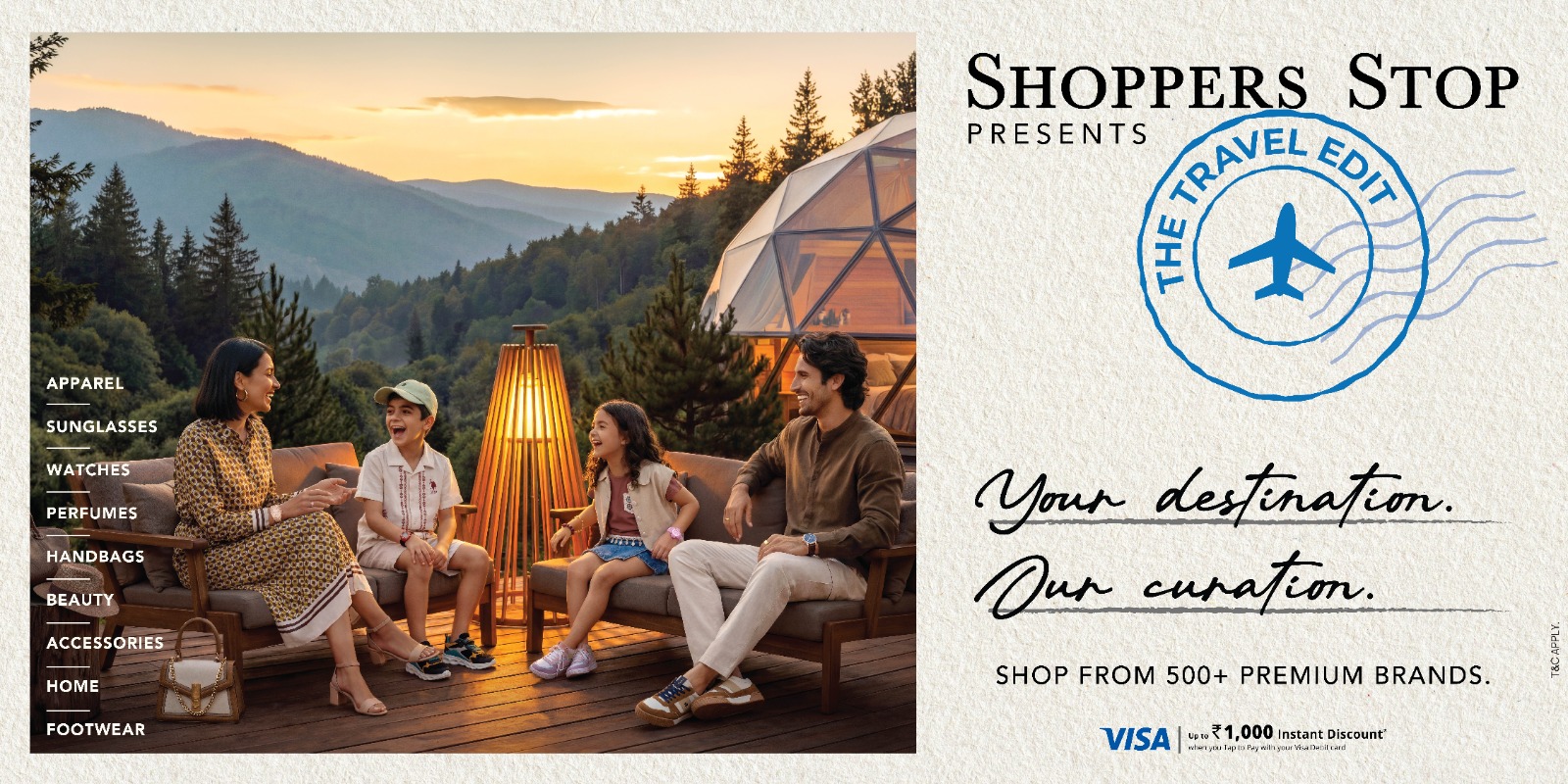 Shoppers Stop Launches &lsquo;The Travel Edit&rsquo;&nbsp;A destination-led fashion concept for today&rsquo;s style-conscious traveller